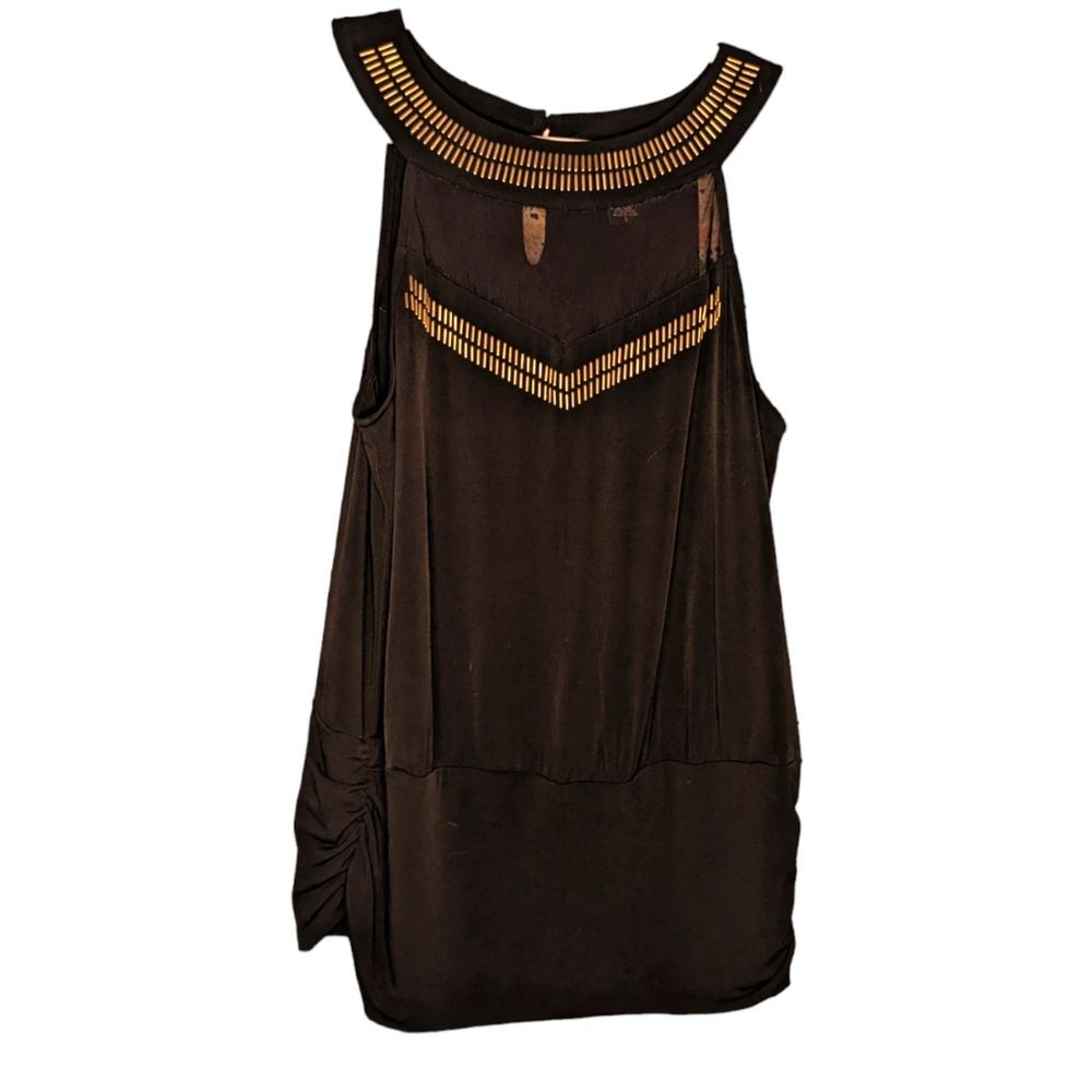Women's Torrid Black Stretch Mesh Top, Size Medium / Large